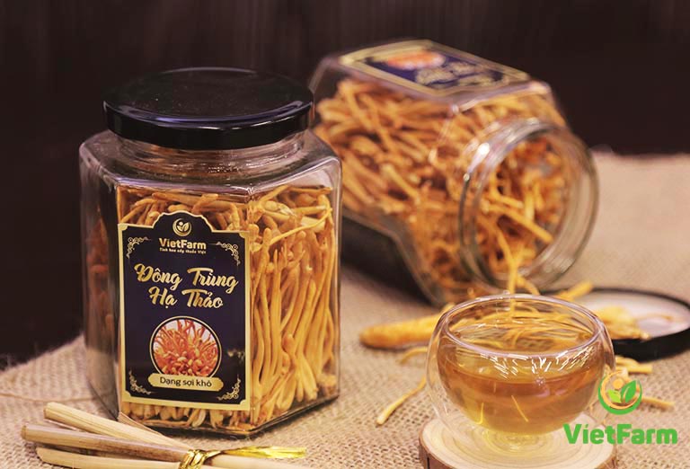 Đông trùng hạ thảo sấy khô của Vietfarm