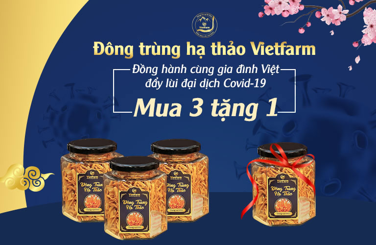 Đông trùng hạ thảo Vietfarm đồng hành cùng Việt Nam đẩy lùi đại dịch Covid-19