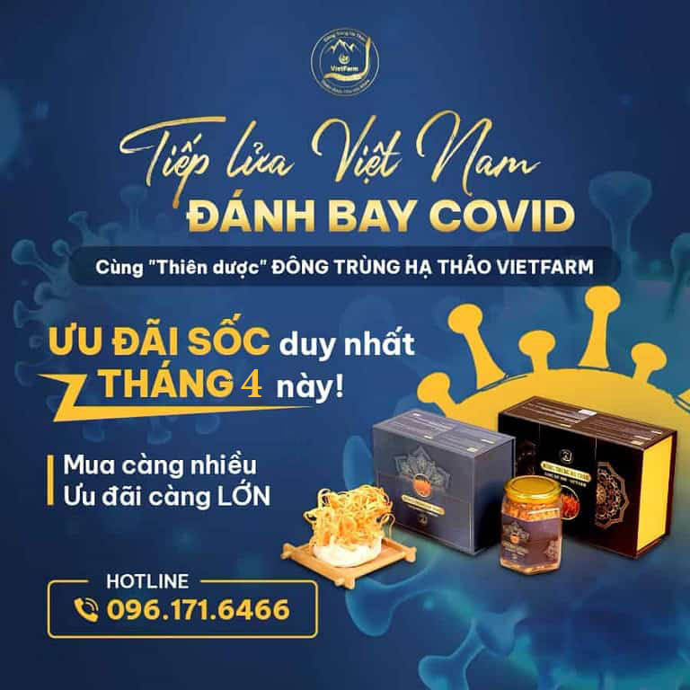 Chương trình tiếp lửa Việt Nam, chiến thắng đại dịch của Đông trùng hạ thảo Vietfarm