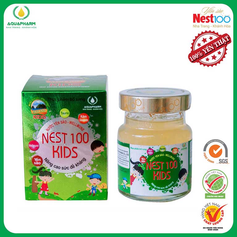 Yến sào trẻ em Lysine Nest 100 Kids