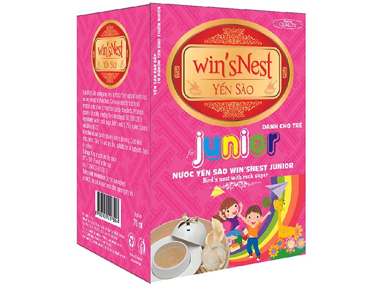 Nước yến sào win'sNest Junior (Kids)