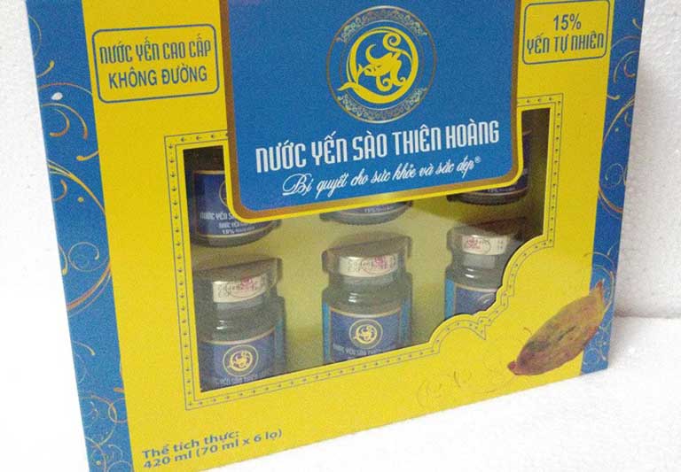 Các loại nước yến không đường thơm ngon, dễ uống