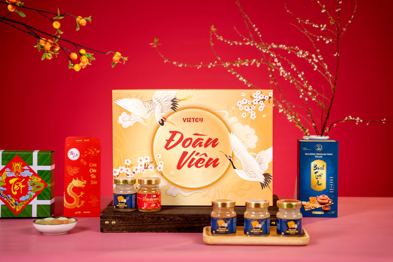 Set quà Đoàn Viên kính chúc ông bà trường thọ an khang, hạnh phúc bên con cháu