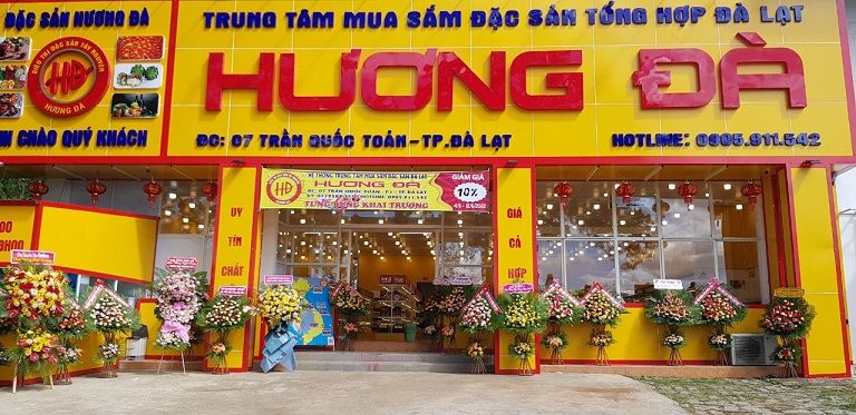 Hương Đà - Hệ thống trung tâm mua sắm đặc sản trên toàn quốc