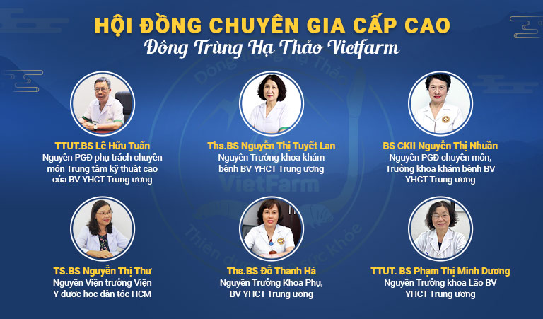 Hội đồng chuyên môn quy tụ nhiều bác sĩ, tiến sĩ nghiên cứu phát triển đề tài nuôi cấy đông trùng hạ thảo