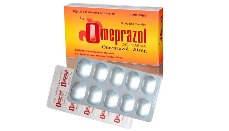 Omeprazole đẩy lùi ợ chua, ợ hơi