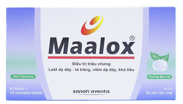 Thuốc dạ dày Maalox ngày nay được sử dụng rất phổ biến