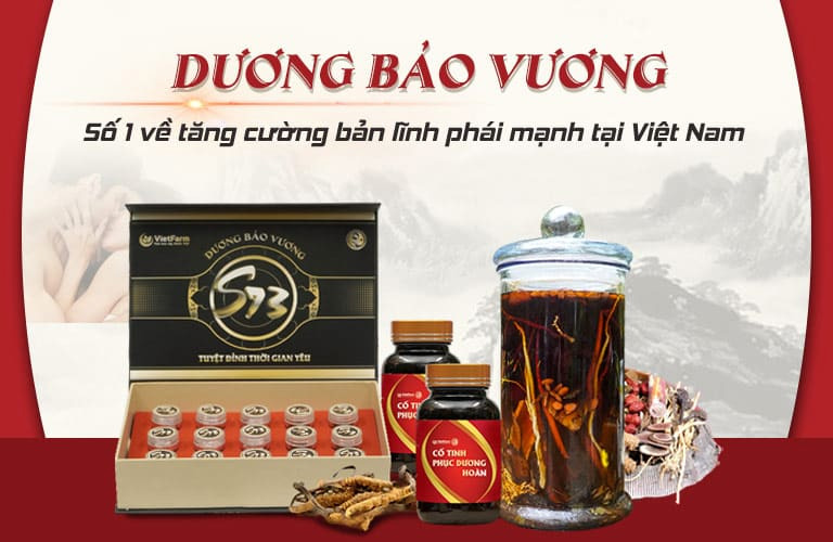 Thuốc Dương Bảo Vương trị liệt dương