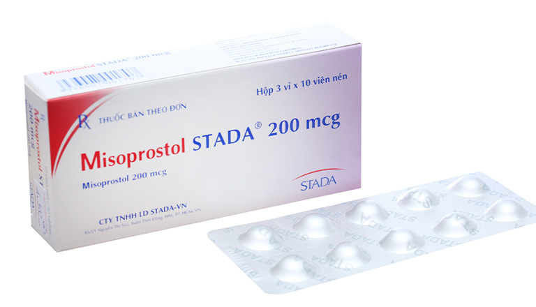 Misoprostol cho tác dụng rất nhanh chóng