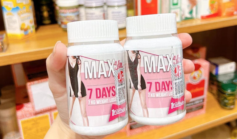 Max Slim 7 Days của Thái Lan vô cùng nổi tiếng