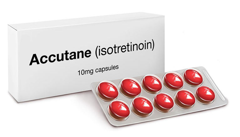 Isotretinoin là thuốc trị mụn trứng cá tác dụng rất nhanh