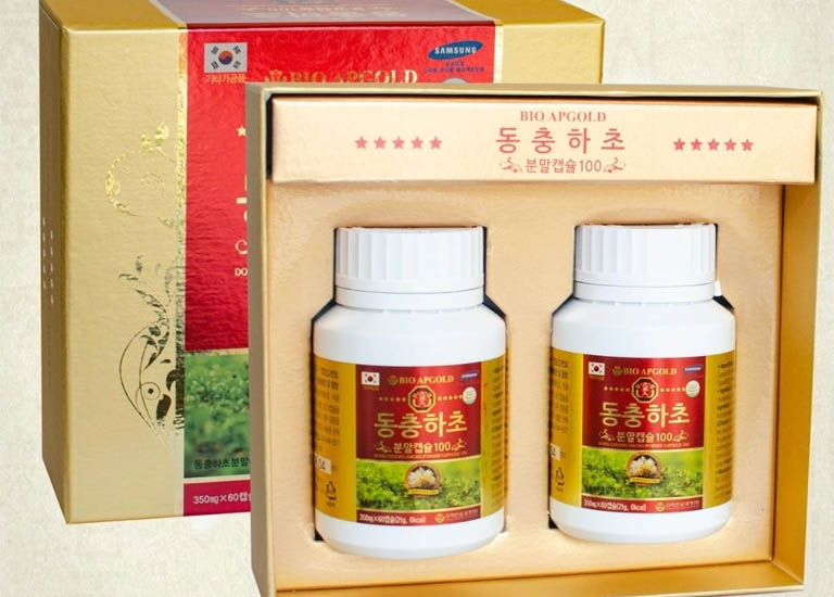 Viên đông trùng hạ thảo Hàn Quốc Gold Bio được nhiều người tin dùng