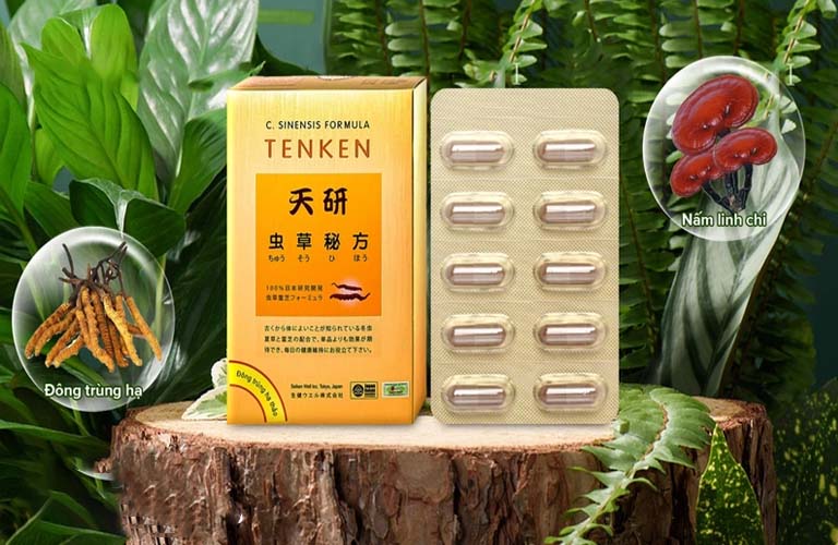 Đông trùng hạ thảo Tenken Nhật Bản