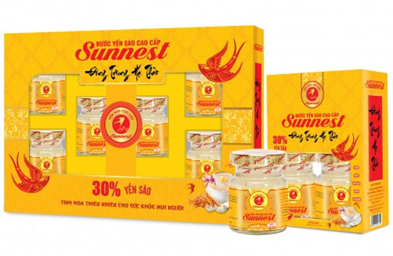 Sunnest là thương hiệu yến sào cao cấp